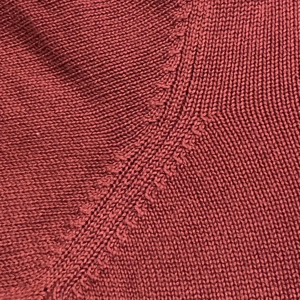 Goodthreads Sweater Quarter Zip Mens XXXL GT444558FL18 Burgundy China